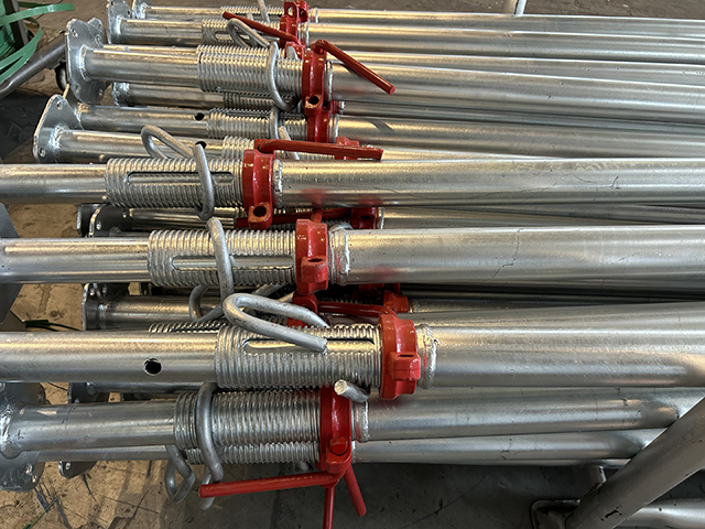Light Duty Scaffolding Steel Shoring Prop السقالات الخفيفة دعامة دعم الصلب