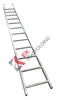 3M Hook-On Monkey Scaffolding Steel Sadder