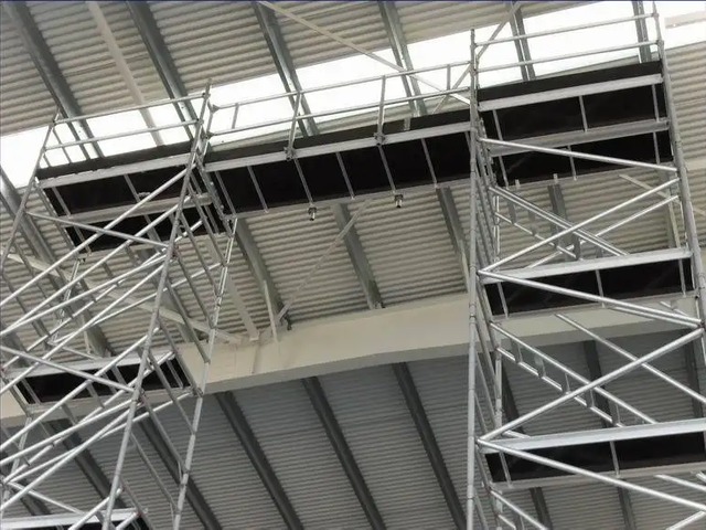 تطبيق نظام Scaffolding Ringlock