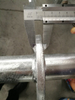 تراجع الساخن HDG 4M Ringlock Scaffolding Standard Vertical