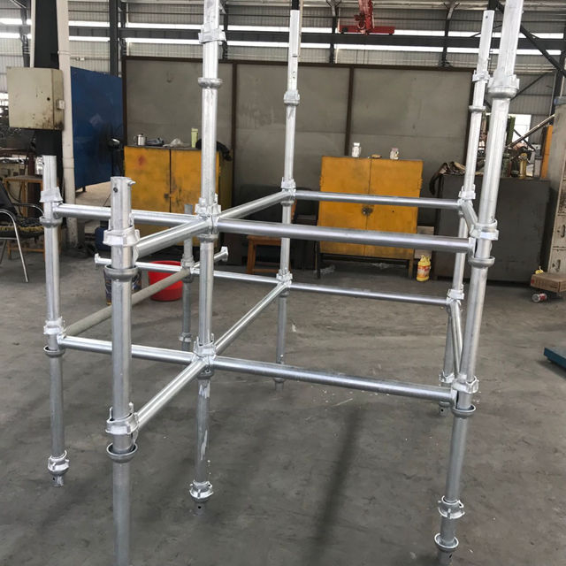 Scaffanized Scaffolding Cuplock System Standard Vertical