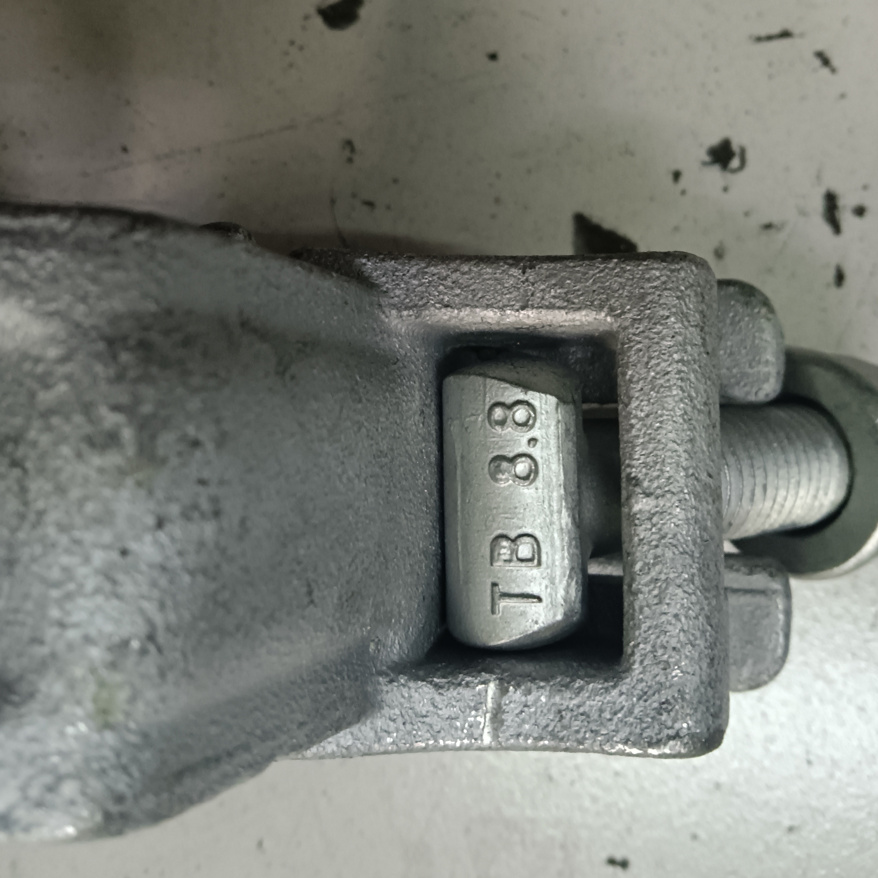 حلقة المقرنة على شكل خاص السقالات المشبك