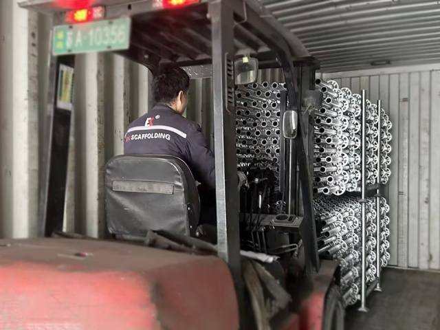 تسليم نظام السقالات رينجلوك