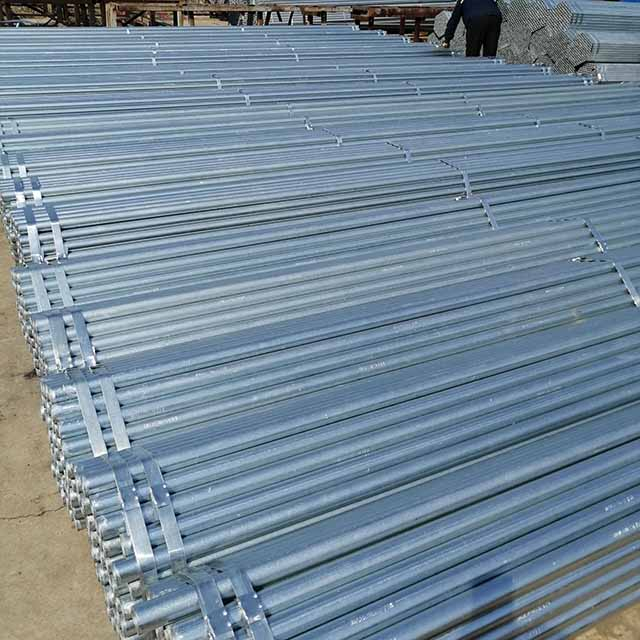 أنبوب السقالات HDG أنبوب الصلب
