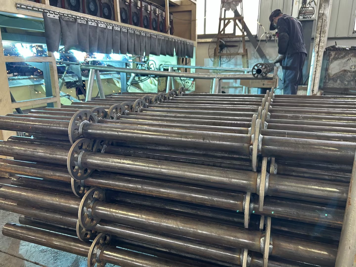 Ringlock Scaffolding اللحام