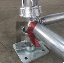 CUPLOK SCAFFOLD HDG Golvanized SCAFLOK CUPLOCK نظام عمودي