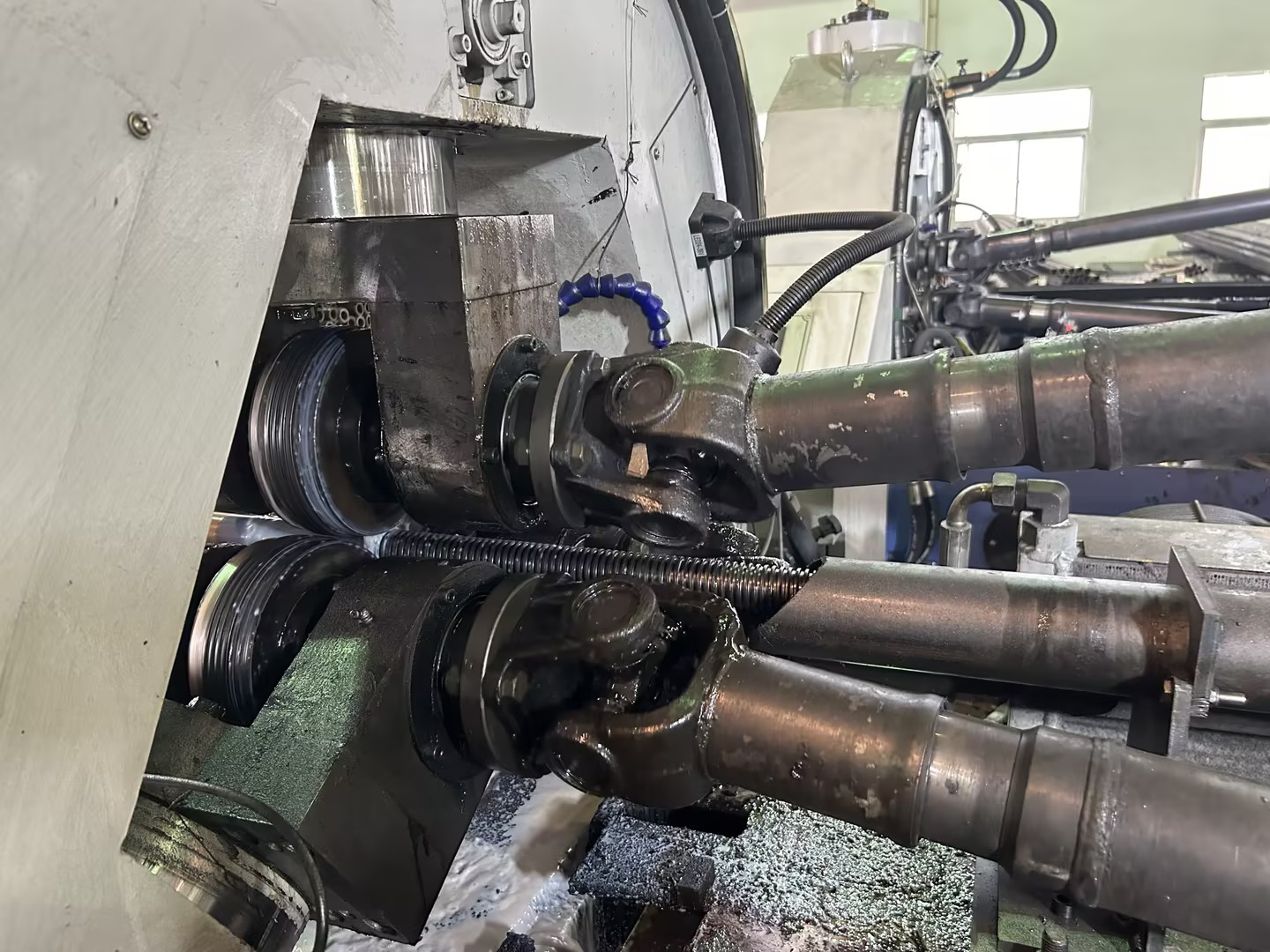 خيط أنابيب الصلب المتداول 