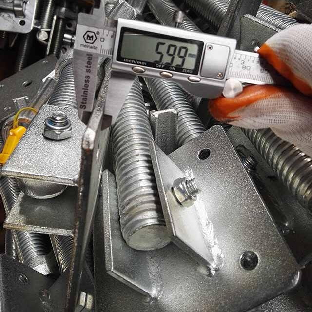 مجلفن BS1139 سقالة دوار القاعدة المسمار جوز الجوز لسقالة البرج