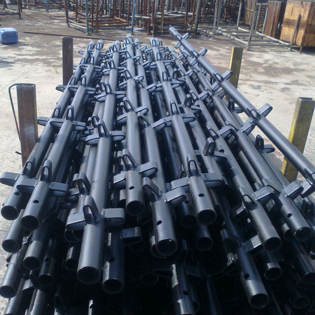 طلاء أو جلفن نظام KwikStage Scaffolding القياسي العمودي
