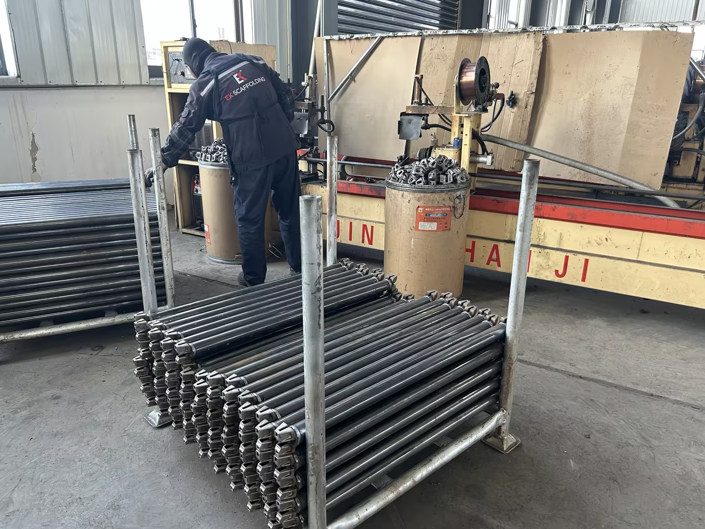 Ringlock Scaffolding اللحام