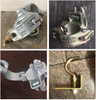 EN74 SCAFFOLDING PRACTEDS PRACTEDS COLL الزنك الطلاء مقرنات شعاع العارضة